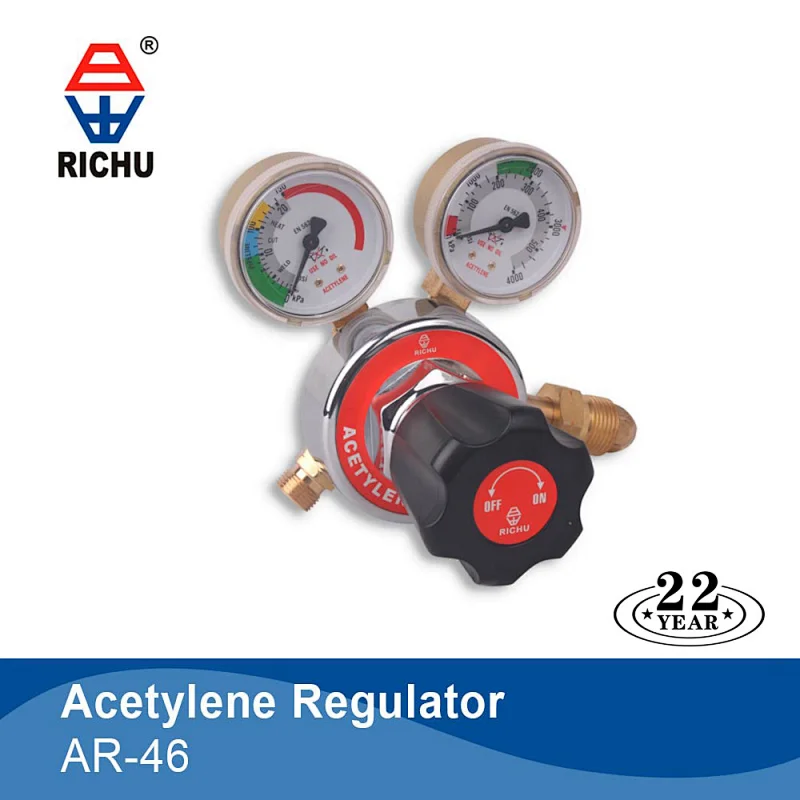 American style oxygen regulator