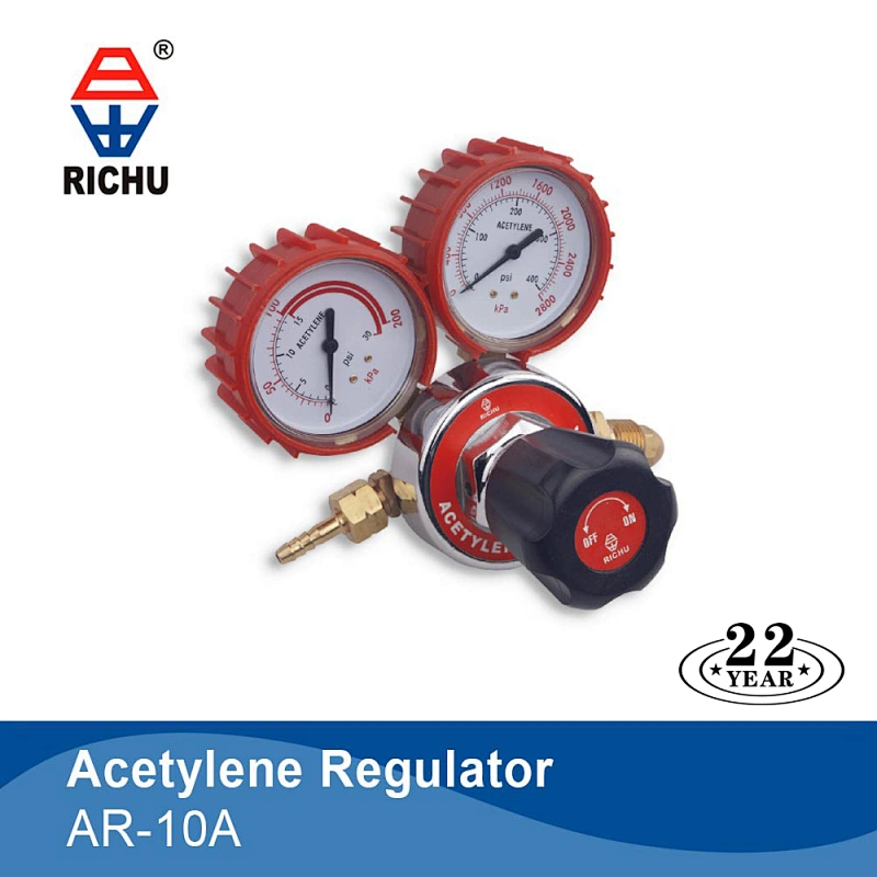 Full Brass Welding Gas Regulator For Oxygen/Acetylene/Propane