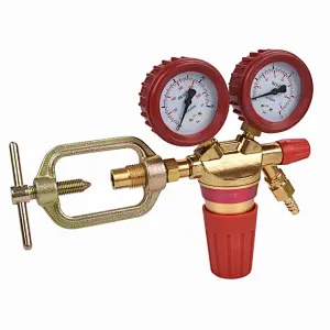 European Type Professional Industrial Oxygen Acetylene Argon CO2 Gas Pressure Reducers/Regulators 132 Series