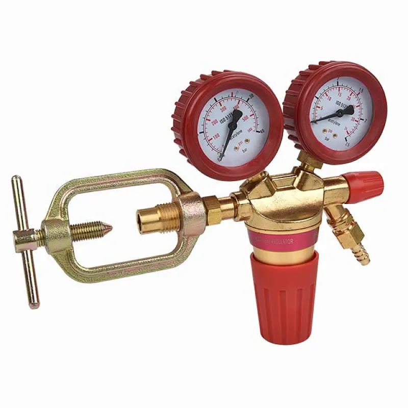 European Type Professional Industrial Oxygen Acetylene Argon CO2 Gas Pressure Reducers/Regulators 132 Series