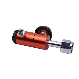 Medical Grade CGA 540 Oxygen Pressure Regulator With DISS or BARB Outlet