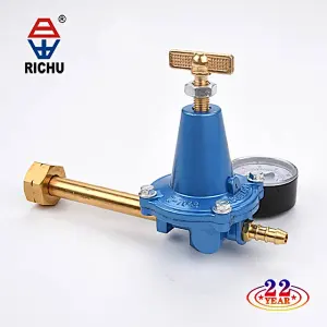 LPG Regulator With Single Gauge For Propane Cylinder