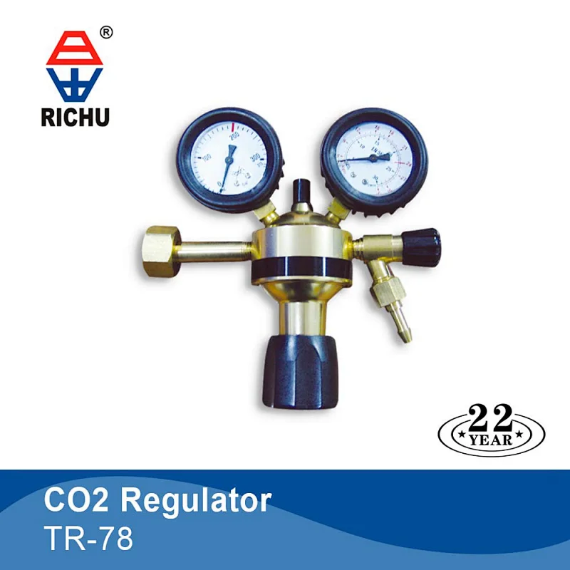 Solid Brass Oxygen Regulator
