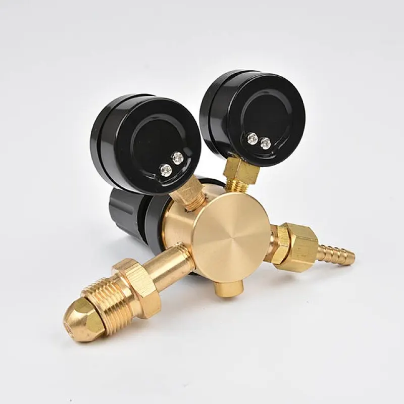 300bar Service Two-Stage Gas Saver Argon/CO2 Regulator For MIG/TIG Welder Save Gas 16%