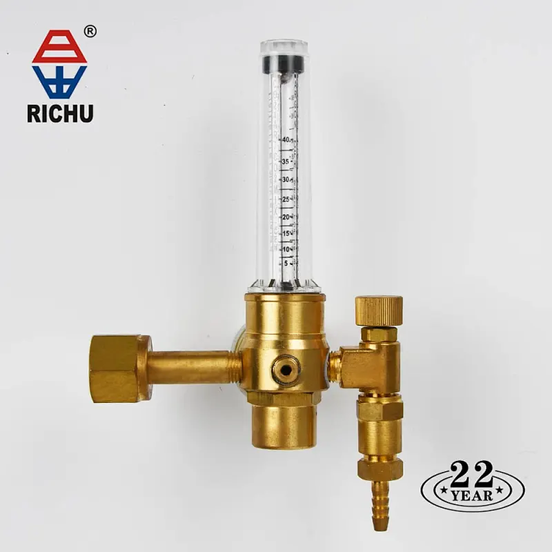 argon gas flow meter regulator
