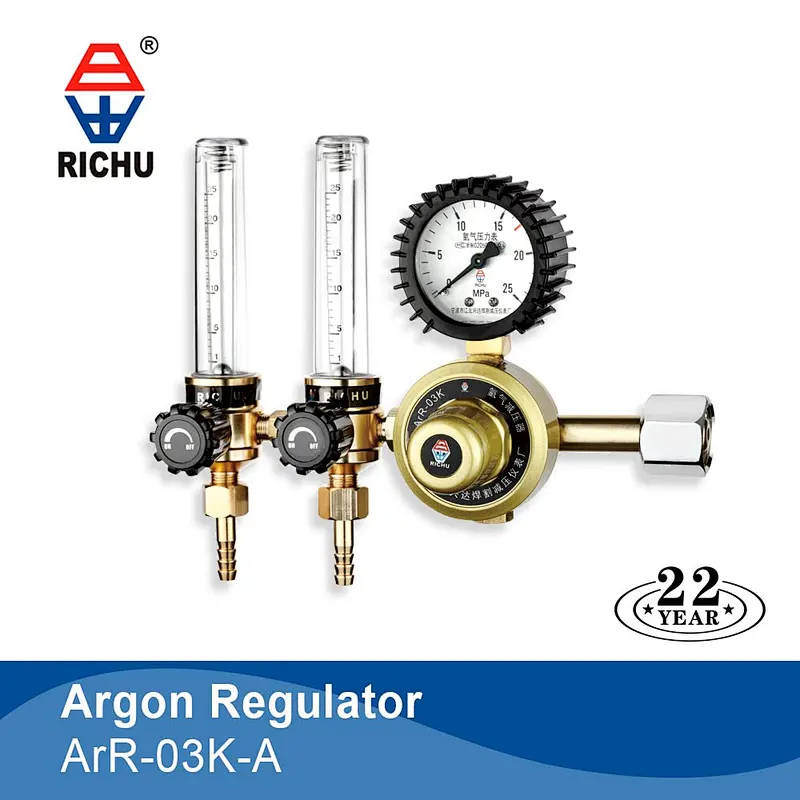 Economic Industrial CO2 Shielding Regulator 220V With Flow meter and Heater