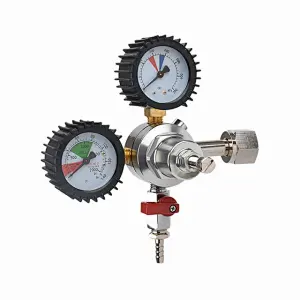 CO2 Beer Regulator With Shut-Off Outlet Valve TR-893