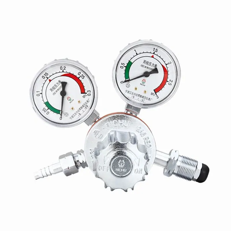 European Type Professional Industrial Oxygen Acetylene Argon CO2 Gas Pressure Reducers/Regulators 132 Series