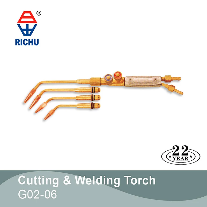 Gloor type gas hand cutting torch