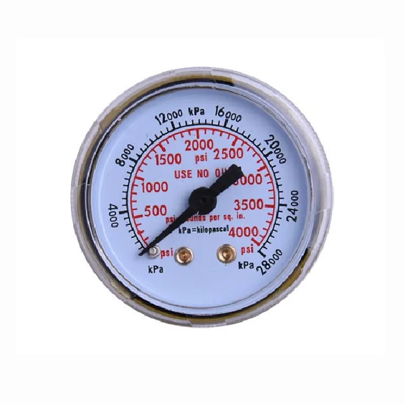 High pressure gauge with brass pressure gauge U-Y63