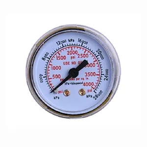 High precision bourdon pressure gauge U-Y40