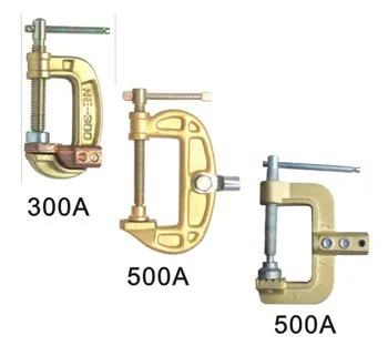 All Brass British Type Welding Earth Clamp