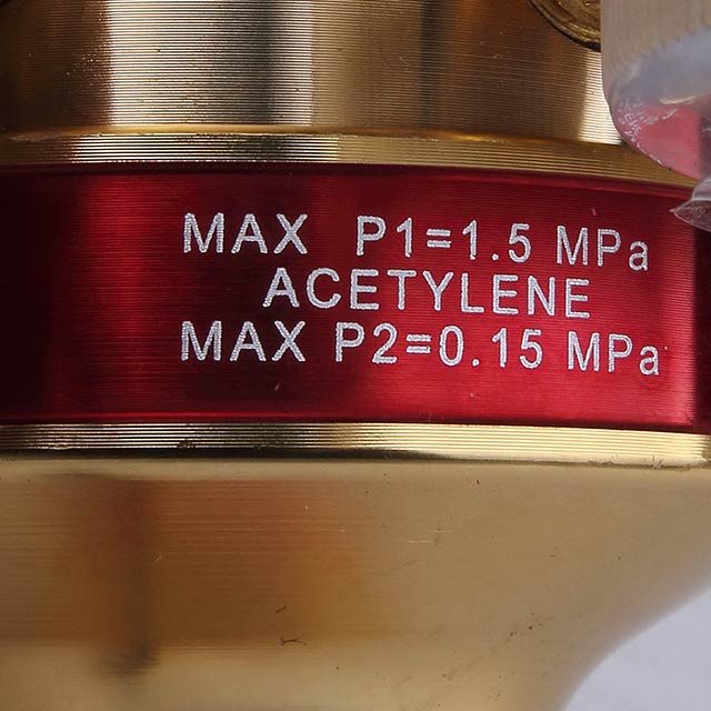 Europe Type 64 Series Brass+Aluminum Welding Regulator For Oxygen Acetylene With Pressure Gauges