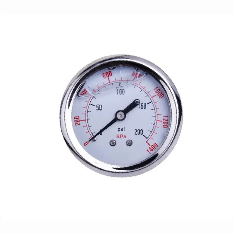 Stainless Steel Clamp Type Diaphragm Pressure Gauge For Sanitary Industry