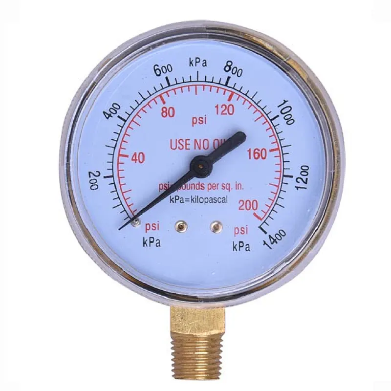 High pressure gauge with brass pressure gauge U-Y63