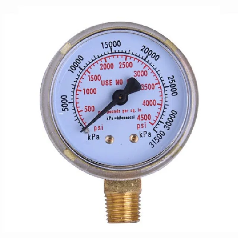 High pressure gauge with brass pressure gauge U-Y63