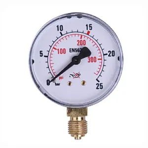 EN 562 manometer pressure gauge for european type