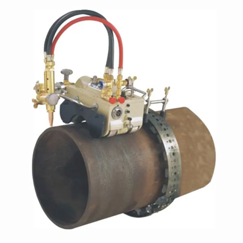 Magnetic pipe shape cutter for cutting machine