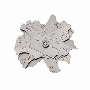Stainless Welding Fillet Gauge high precision inspection gauge
