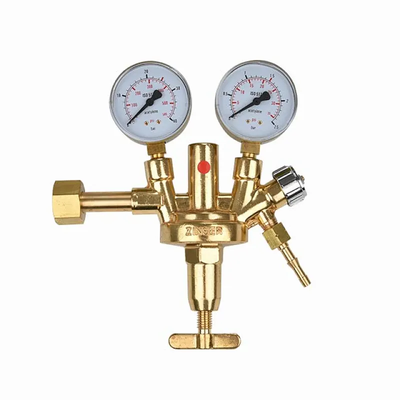 Zinser Regulator Oxygen Acetylene LPG Propane Welding Regulator