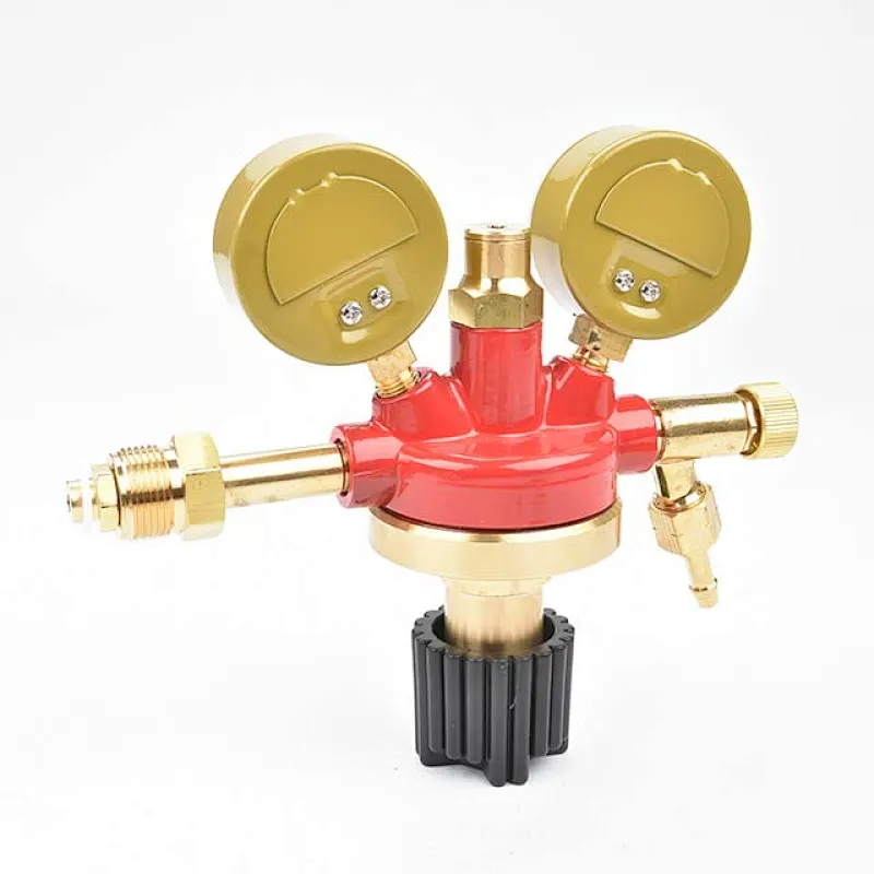 Brass Body GLOOR Type Acetylene Gas Regulator 200Bar