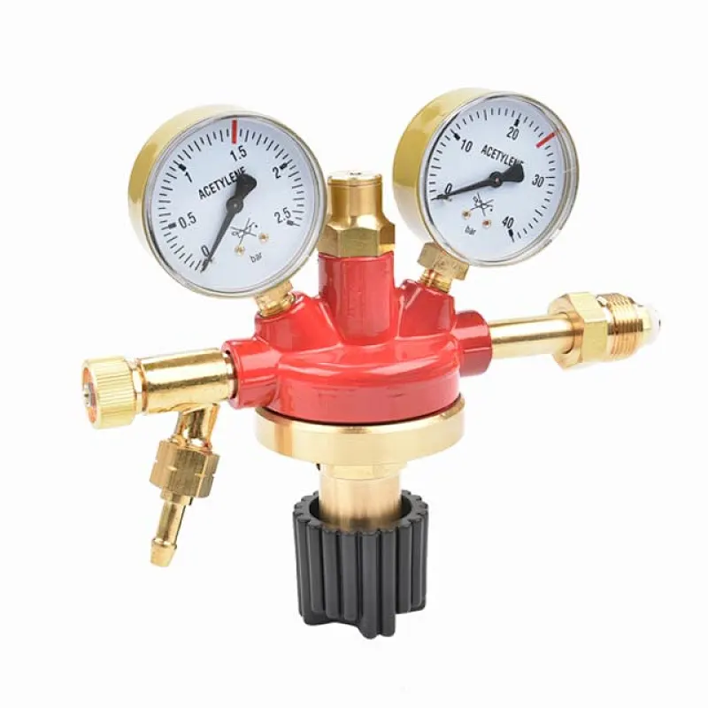 Brass Body GLOOR Type Acetylene Gas Regulator 200Bar
