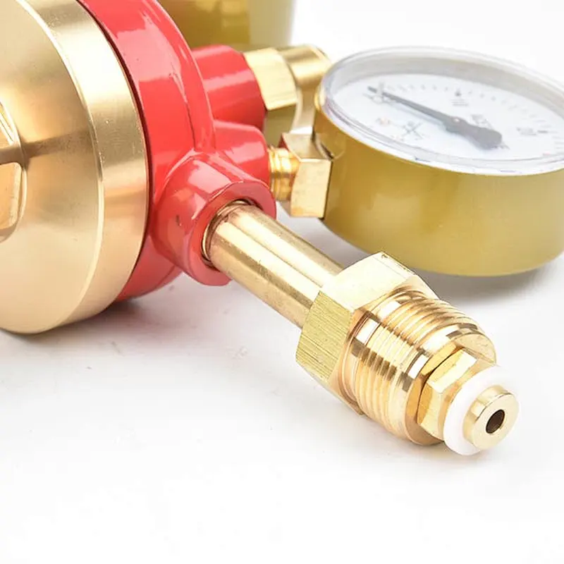 Brass Body GLOOR Type Acetylene Gas Regulator 200Bar