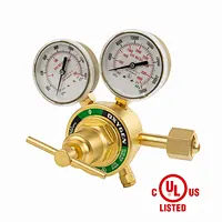 Victor Type SR 350 Series Heavy/Medium Duty Single Stage With 2 Gauges Oxygen Gas Regulator With UL Listed