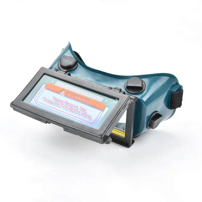Auto Darkening Welding Helmet Eye Automatic Anti-glare Electric Solar Darkening Mask Safety Welding Goggles Lens Glass Green