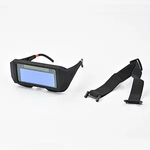 Adjustable Solar Auto Dimming  Safety Eye Protection Auto Darkening Welding Goggles Glasses for Welder