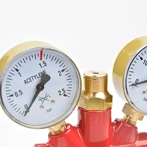 Brass Body GLOOR Type Acetylene Gas Regulator 200Bar