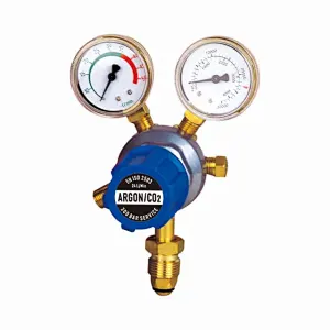Oxygen pressure reducer australia type regulator