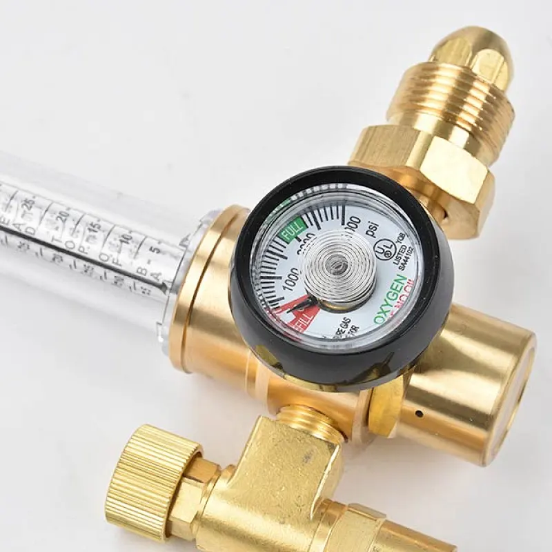 Argon CO2 MIG TIG Flow Meter Regulator Gas Kit With UL Listed