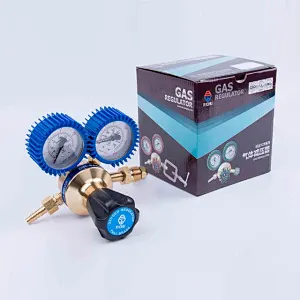 Europe Type Brass+Aluminum Welding Regulator For Oxygen Pressure Gauges