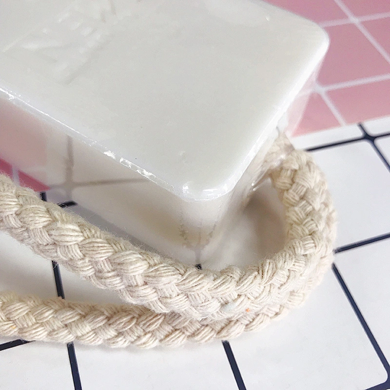Custom 300g White Bath Soap Hand Soap Gift Soap on A Rope