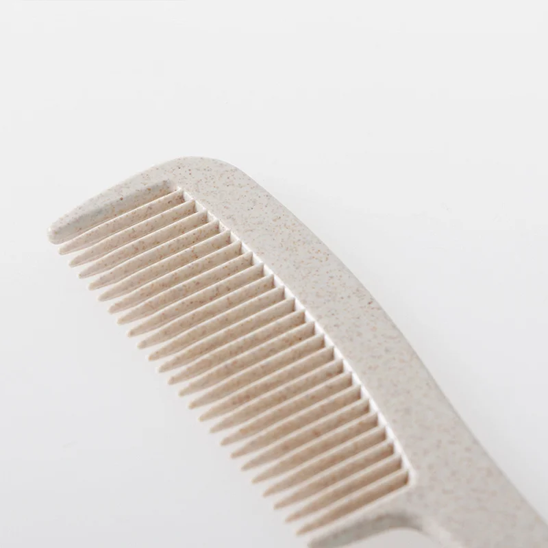 Custom Biodegradable Recyclable Wheat Straw Plastic Hair Combs