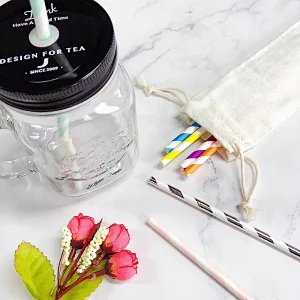 Eco-friendly Recyclable Biodegradable Paper Drinking Straw