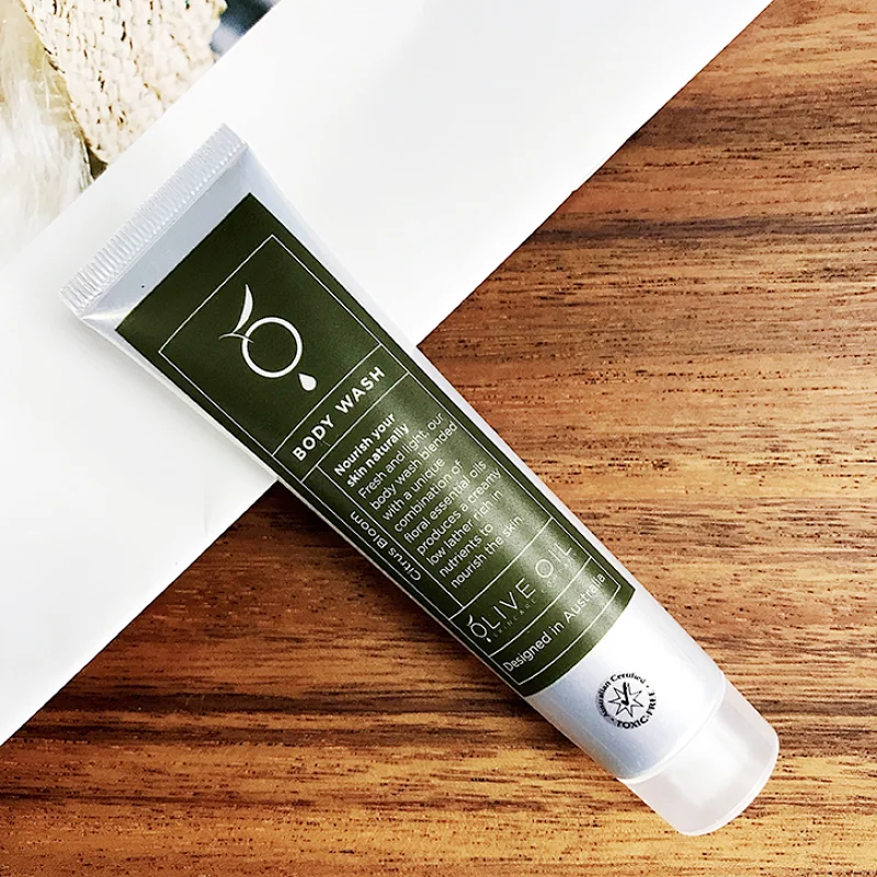 Portable Travel Hotel Shampoo Conditioner Body Wash Body Lotion Toiletries Kit in Tubes