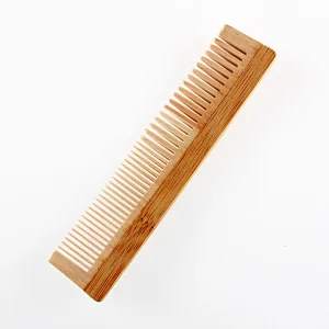 Eco-friendly Biodegradable Custom Hair Combs Bamboo Comb