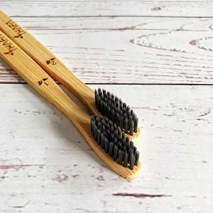 Biodegradable Recyclable Natural Organic Bamboo Soft Toothbrush