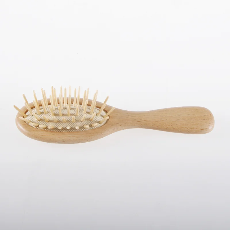 Custom Biodegradable Wood Massage Airbag Combs Wooden Hair Comb