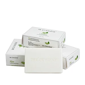 100g Aloe Moisturizing Sterilizing Body Hand Bath Soap Beauty Bar Soap White Toilet Soap