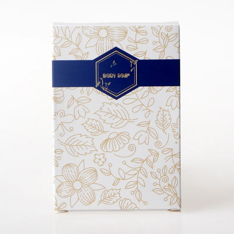 Luxury Hotel Bar Soap with Card Box Package