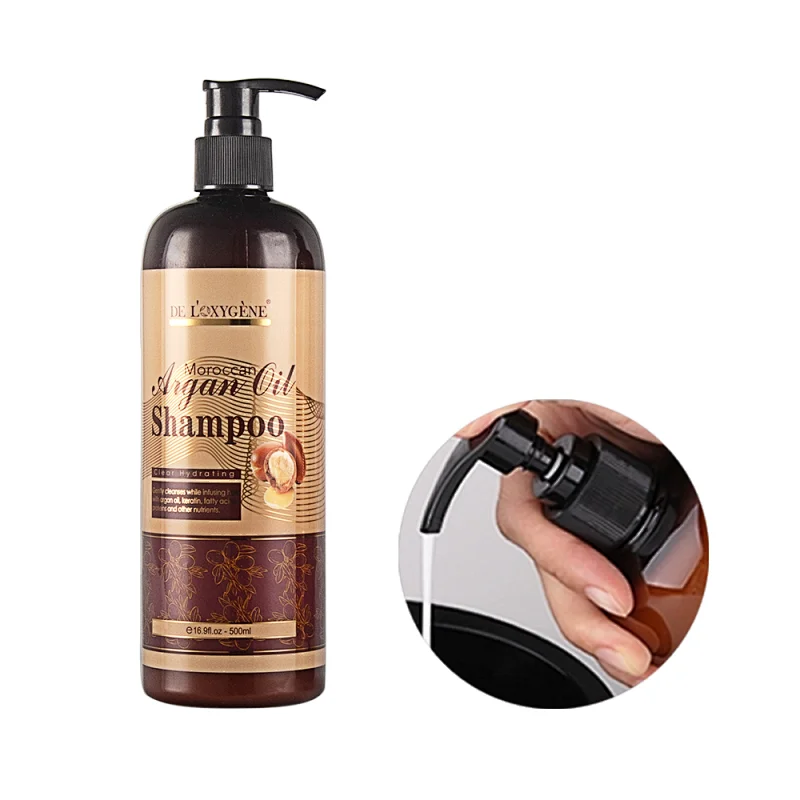 500ml Argan Oil Nourishing Hair Shampoo and Conditioner Set