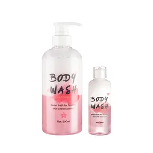 Cleansing Moisturizing Bath Shower Gel Private Label Luxury Body Wash
