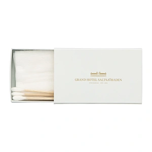 Drawer Paper Box Package Eco Friendly Hotel Toiletries Guest Room Amenities Kits