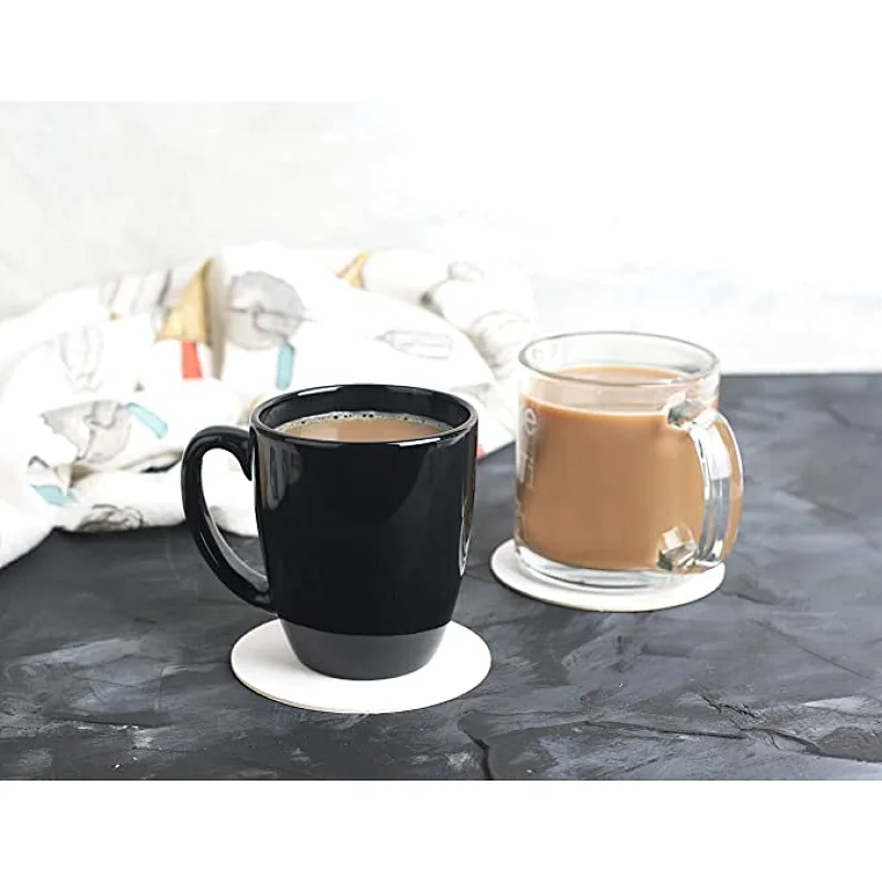 Recycled Drinking Lid Paper Cup Cover Paper Coasters for Cafe Hotel Bars