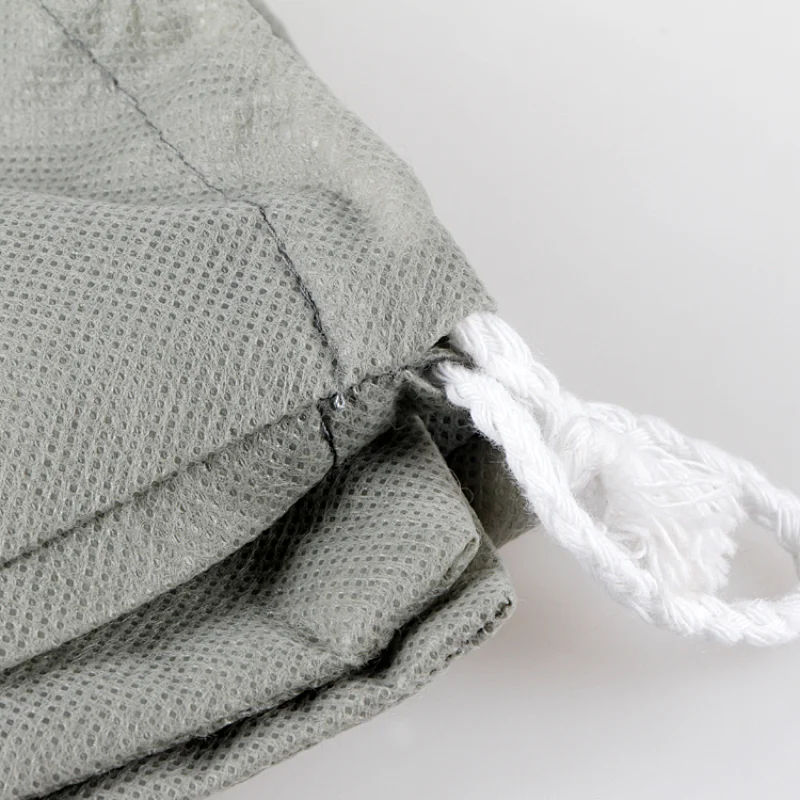 Folding Drawstrings Hotel Non Woven Laundry Bag