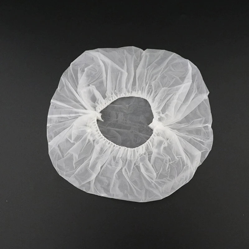 Hotel Home Hair Salon Travel Use Waterproof Clear Disposable Degradable Starch Shower Cap