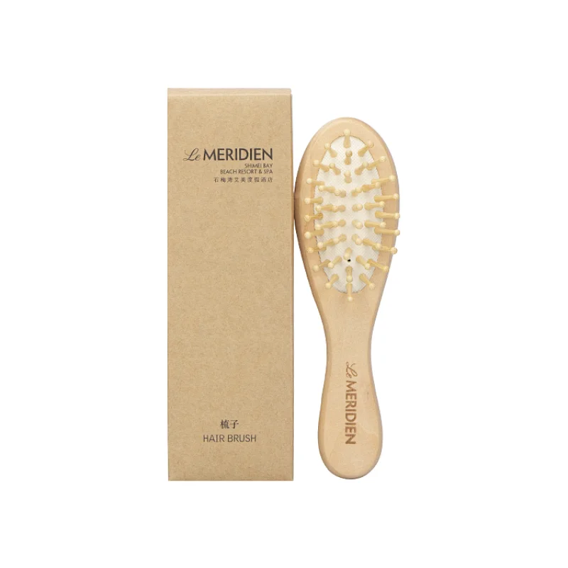 Biodegradable Guest Room Amenity Kit Hotel Amenities in Kraft Paper Box